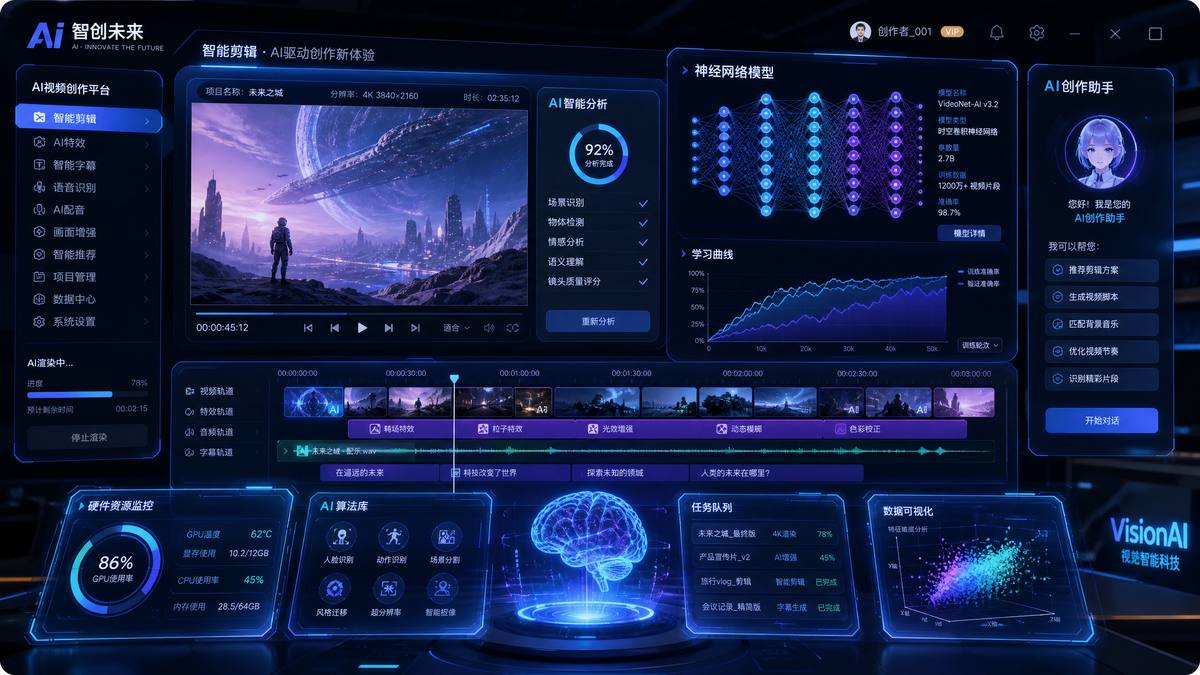 直播回放AI视频创作工具